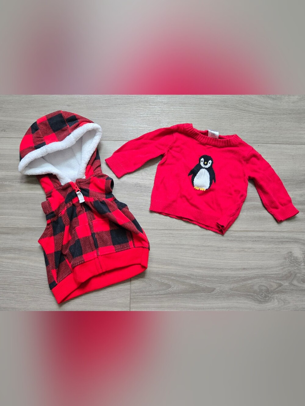 Carters Newborn Winter Sweater Bundle